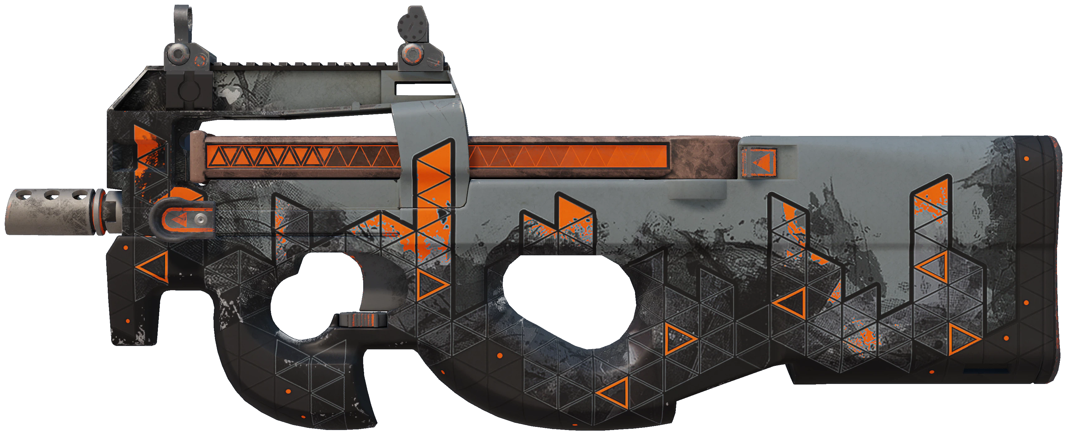 P90 | Trigon representative Minimal Wear wear preview