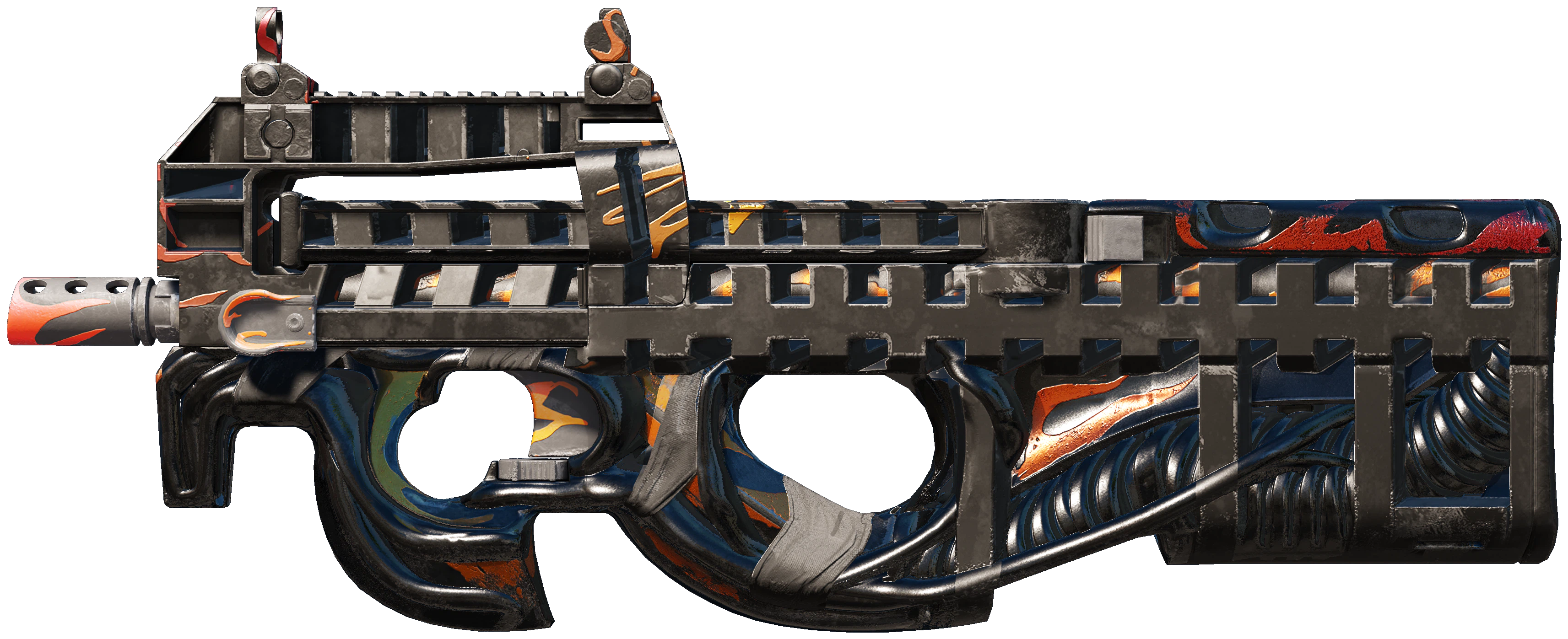 P90 | Vent Rush CS2 skin — open high-resolution image