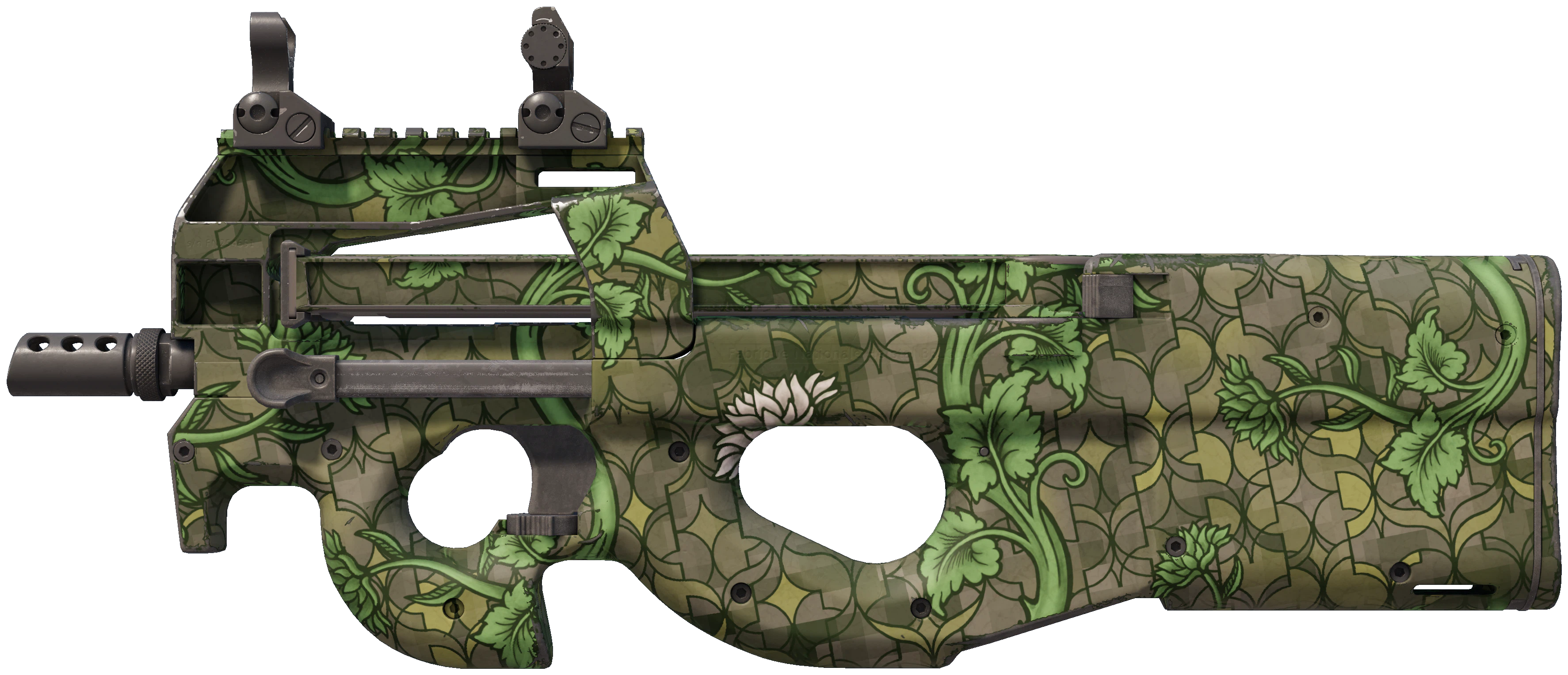 P90 | Verdant Growth representative Minimal Wear wear preview