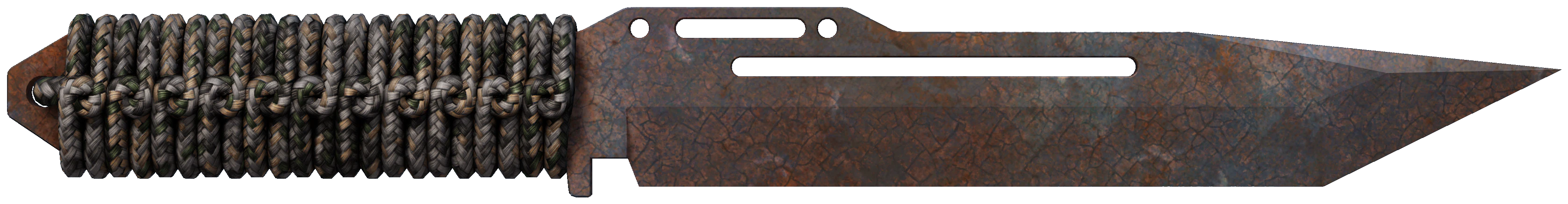 ★ Paracord Knife | Rust Coat representative Well-Worn wear preview