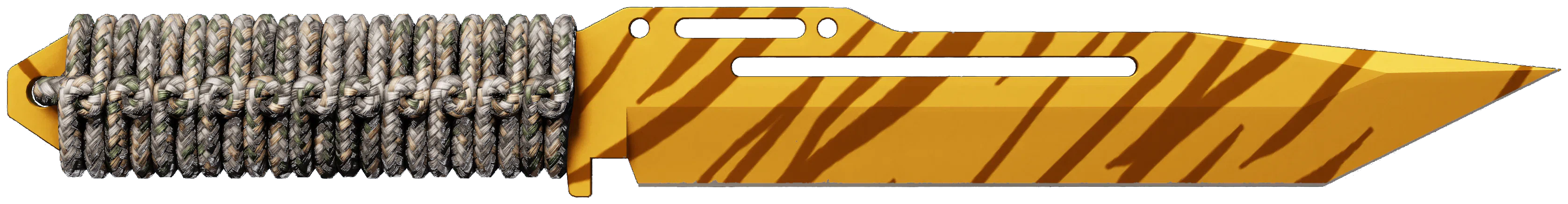 ★ Paracord Knife | Tiger Tooth representative Minimal Wear wear preview