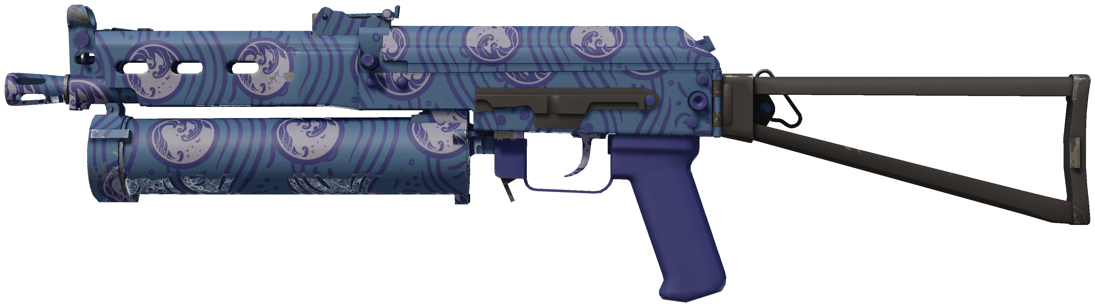 PP-Bizon | Water Sigil CS2 skin — open high-resolution image