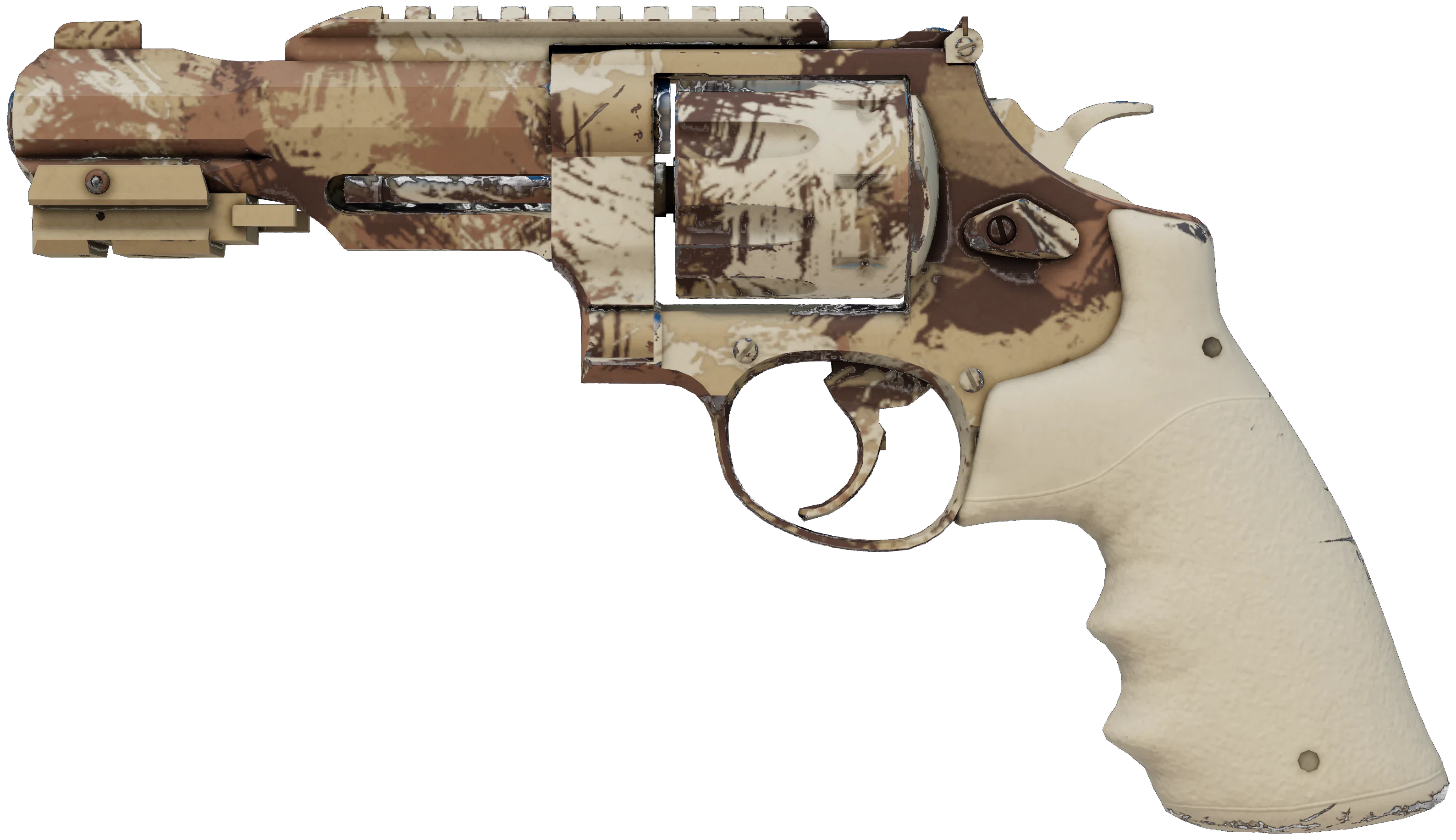 R8 Revolver | Desert Brush representative Minimal Wear wear preview