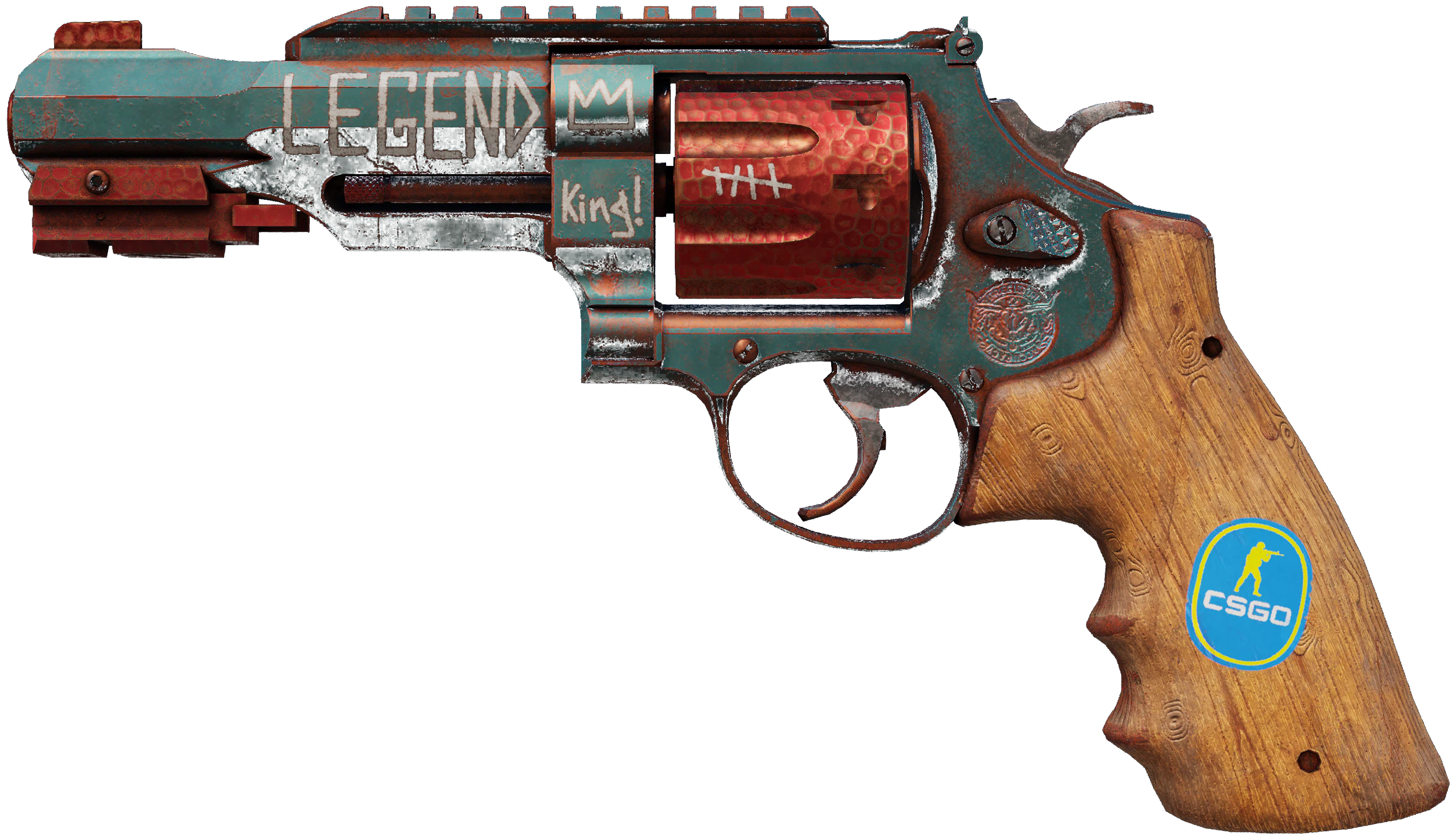 R8 Revolver | Junk Yard representative Minimal Wear wear preview