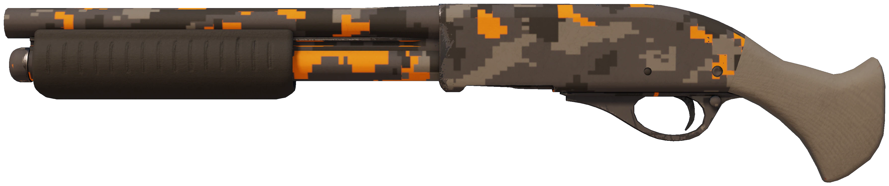 Sawed-Off | Orange DDPAT CS2 skin — open high-resolution image