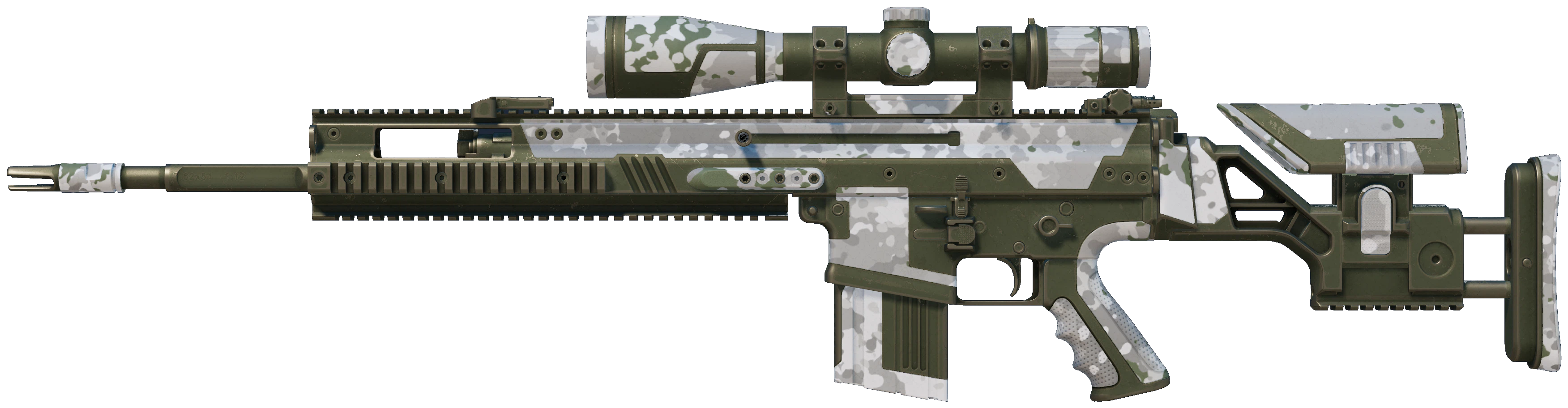 SCAR-20 | Arctic Camo Panels CS2 skin — open high-resolution image