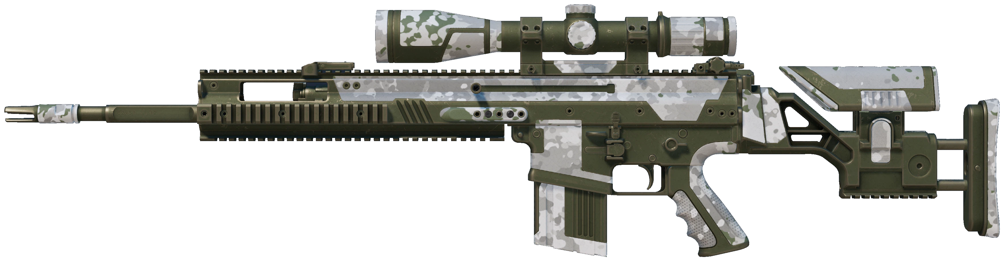 SCAR-20 | Arctic Camo Panels representative Minimal Wear wear preview