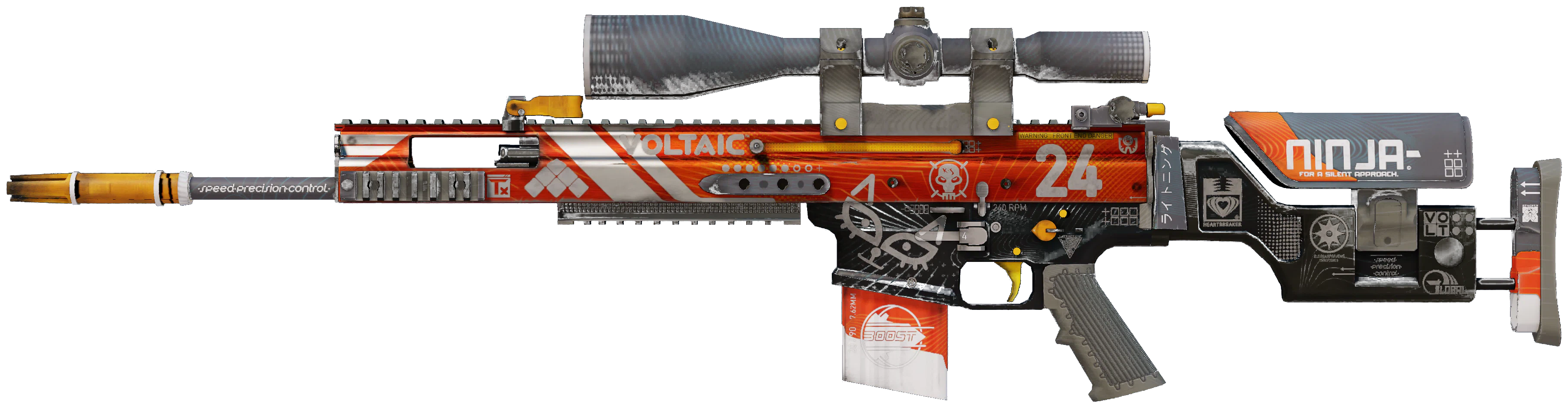 SCAR-20 | Bloodsport CS2 skin — open high-resolution image