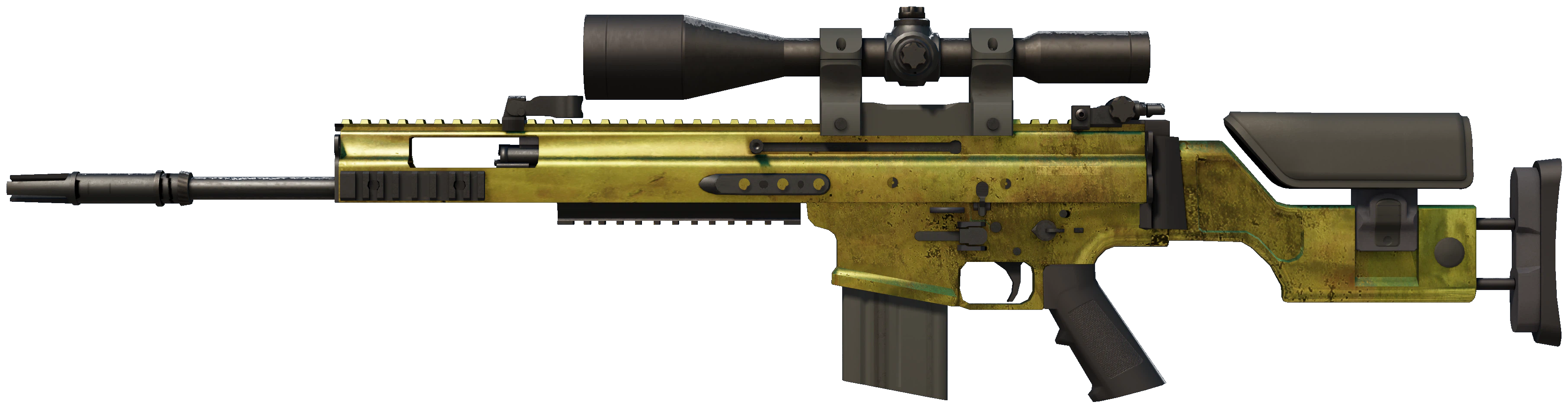 SCAR-20 | Brass CS2 skin — open high-resolution image