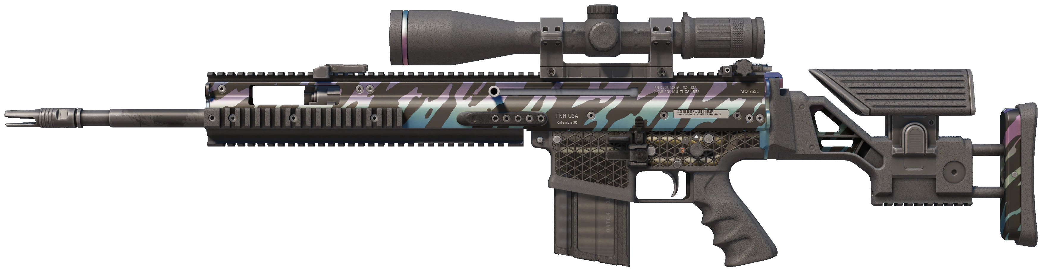 SCAR-20 | Caged CS2 skin — open high-resolution image
