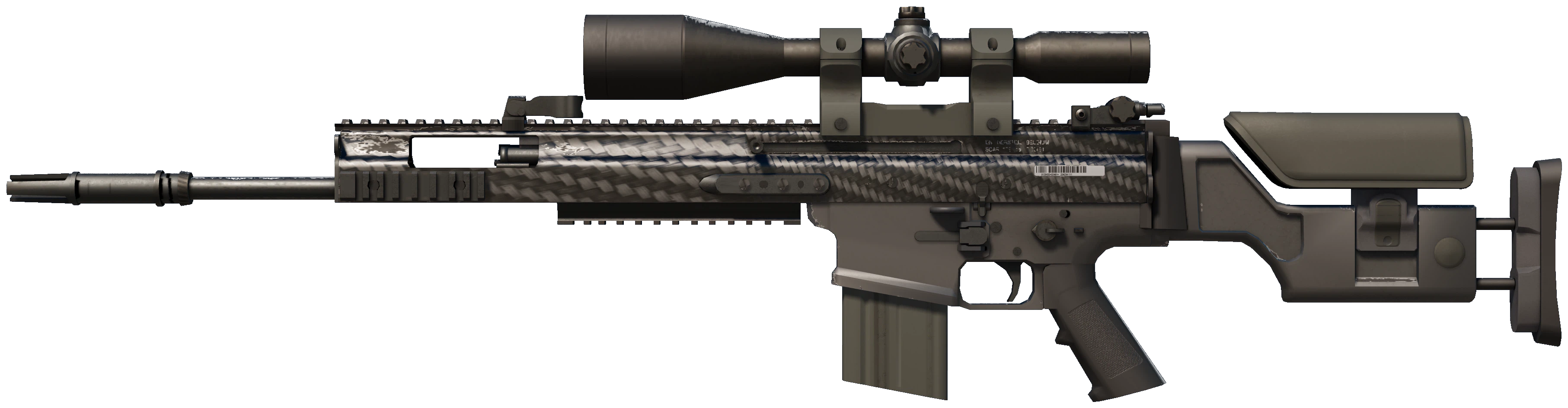 SCAR-20 | Carbon Fiber CS2 skin — open high-resolution image