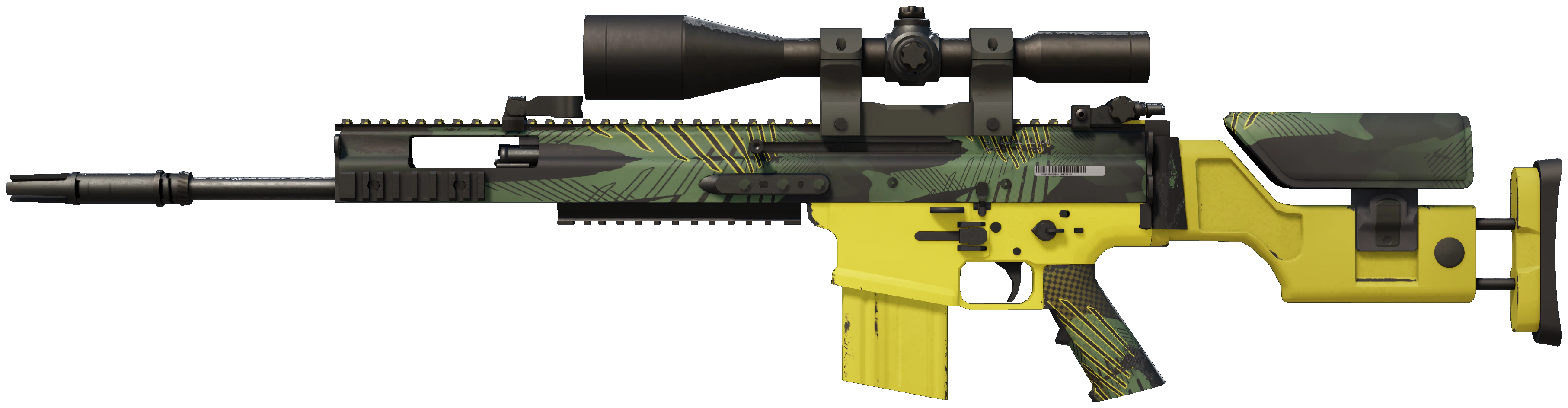 SCAR-20 | Jungle Slipstream CS2 skin — open high-resolution image