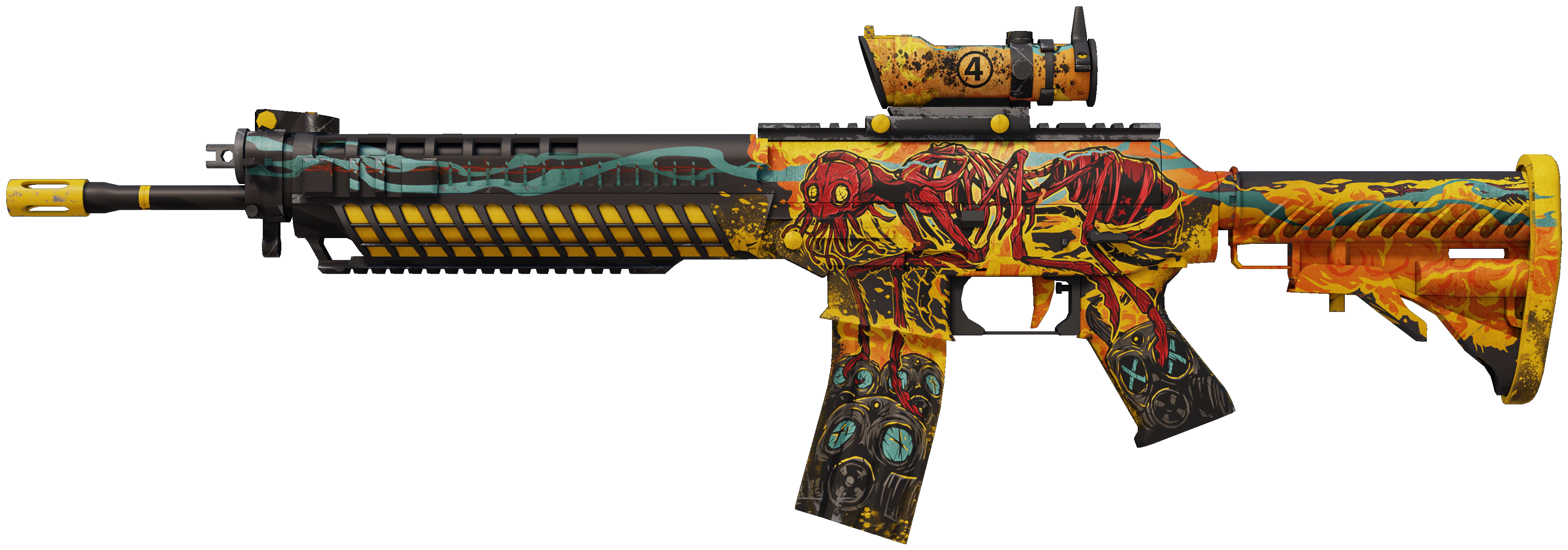 SG 553 | Colony IV CS2 skin — open high-resolution image