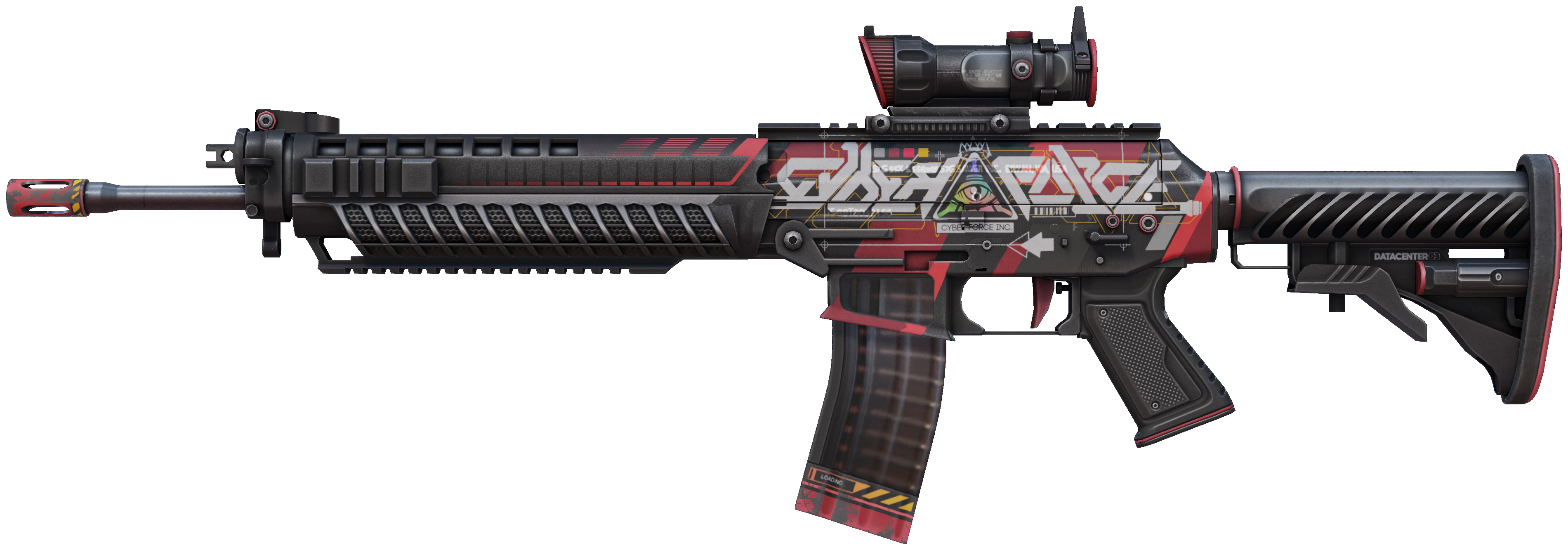 SG 553 | Cyberforce representative Minimal Wear wear preview