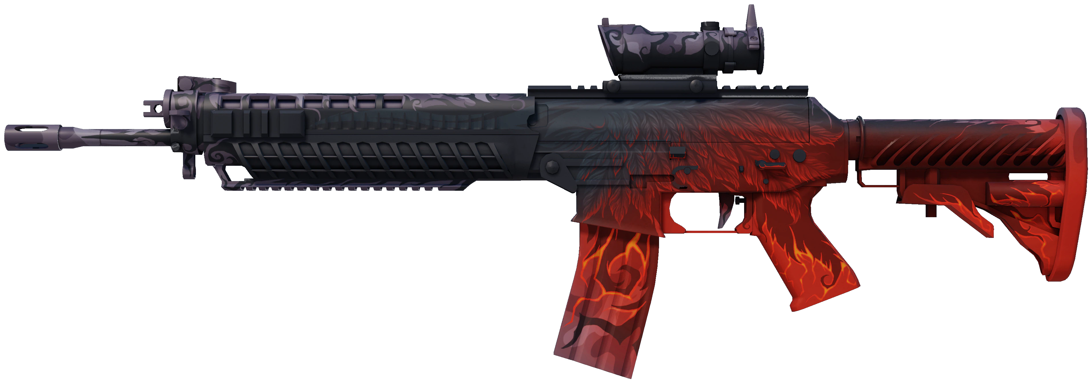 SG 553 | Darkwing CS2 skin — open high-resolution image