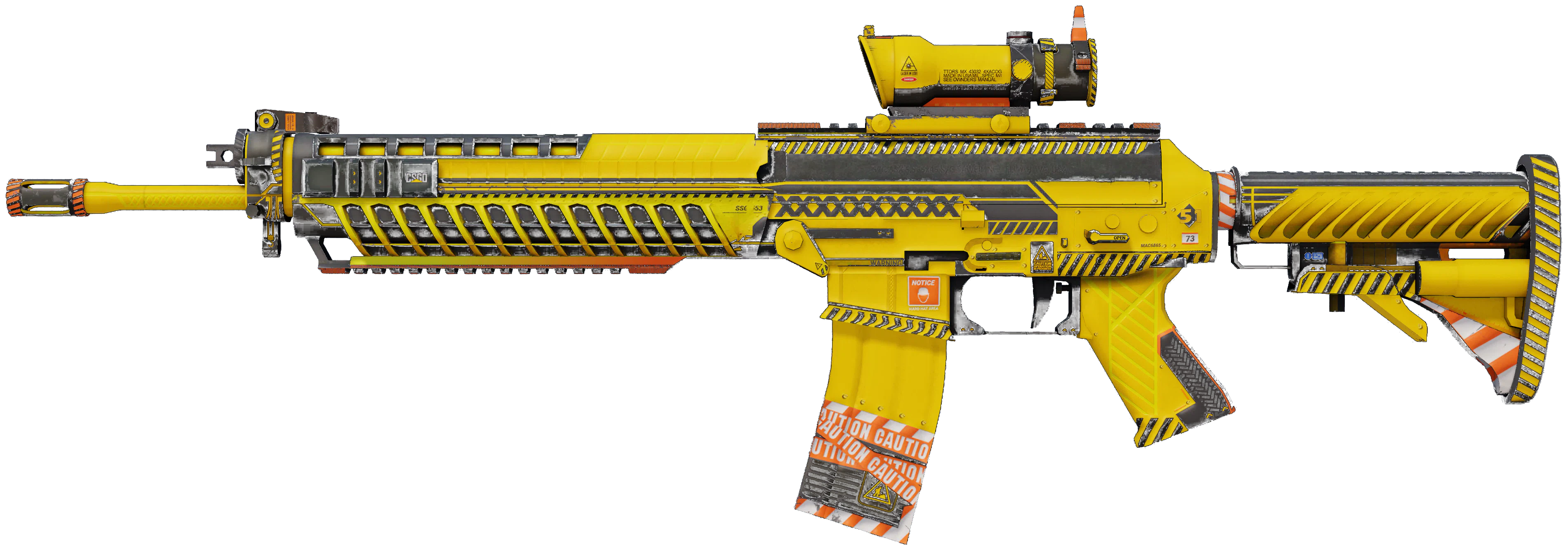 SG 553 | Hazard Pay CS2 skin — open high-resolution image