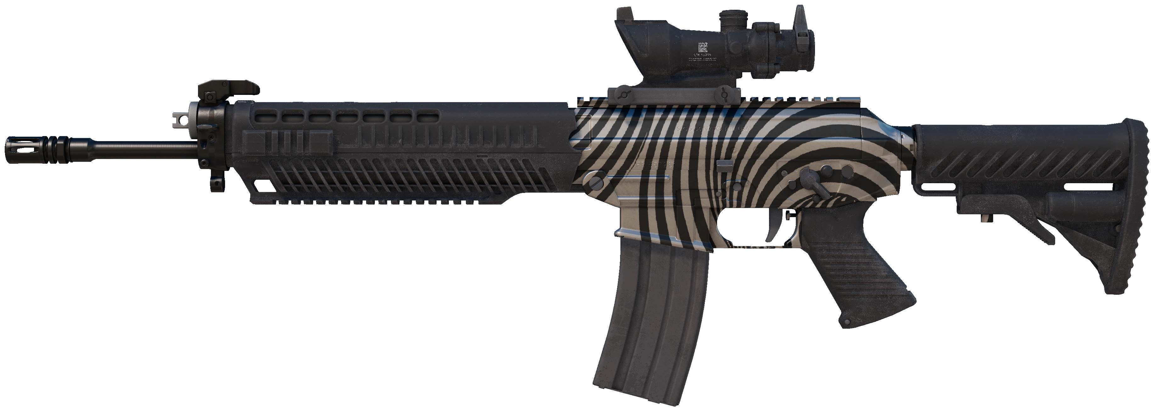 SG 553 | Hypnotic CS2 skin — open high-resolution image
