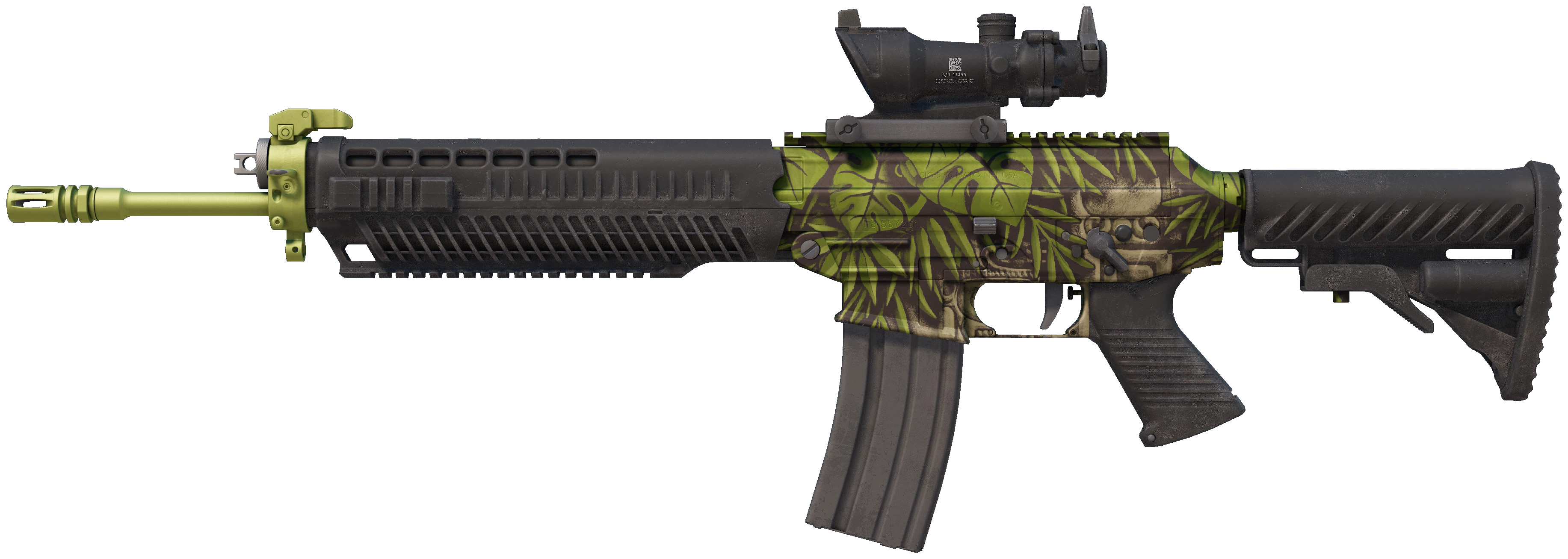 SG 553 | Lush Ruins CS2 skin — open high-resolution image