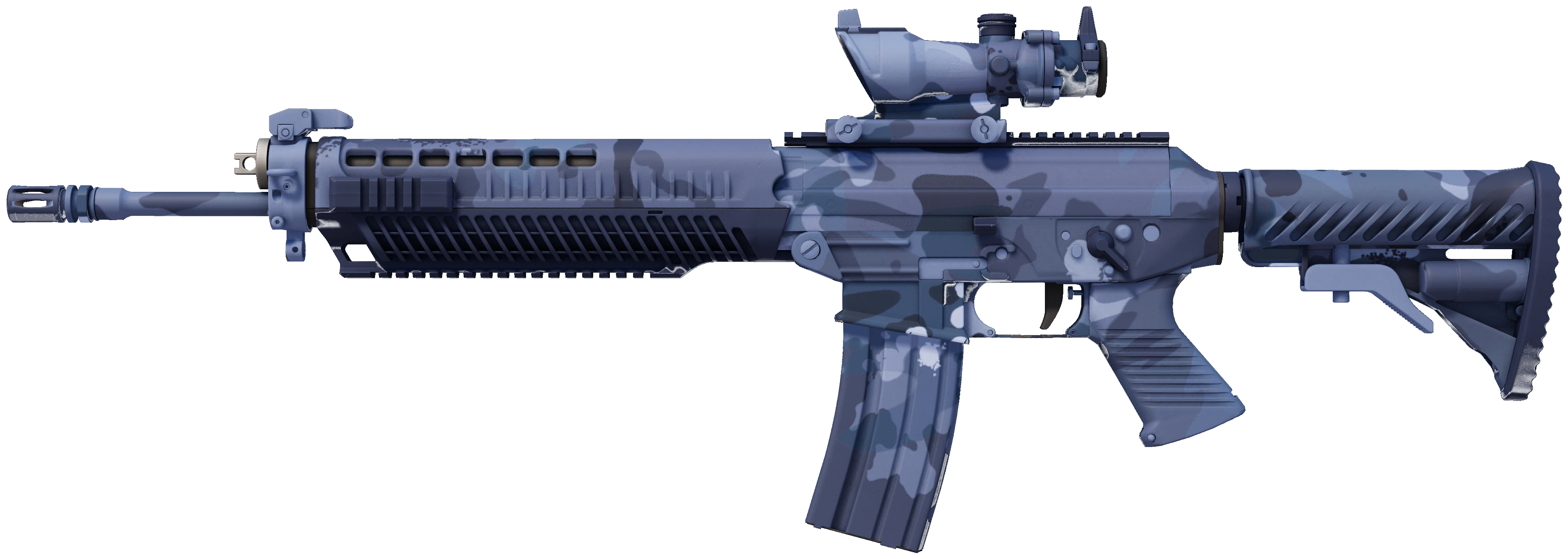SG 553 | Night Camo CS2 skin — open high-resolution image