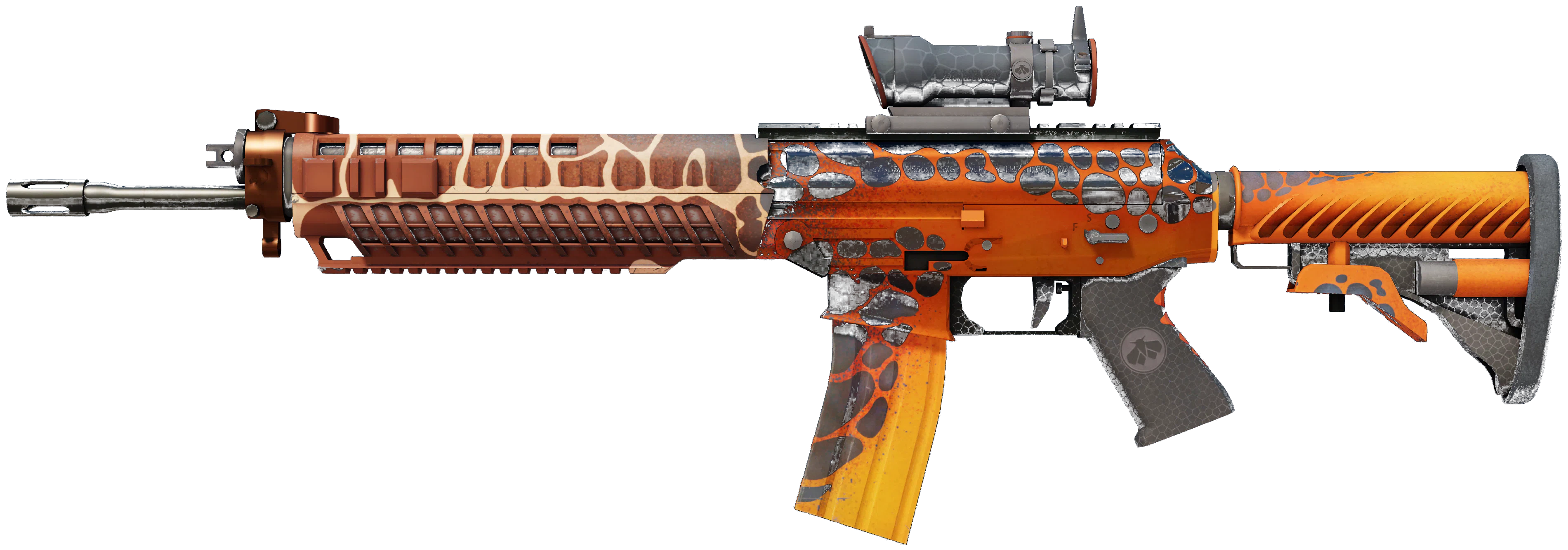 SG 553 | Tiger Moth CS2 skin — open high-resolution image