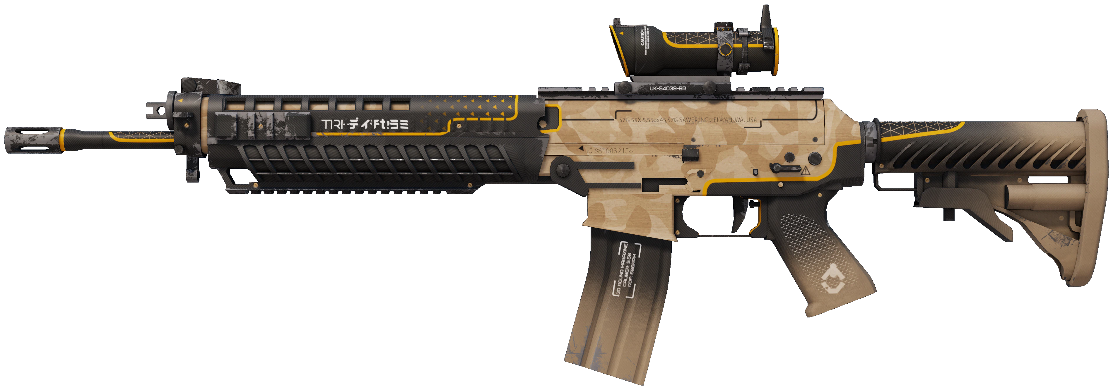 SG 553 | Triarch representative Minimal Wear wear preview