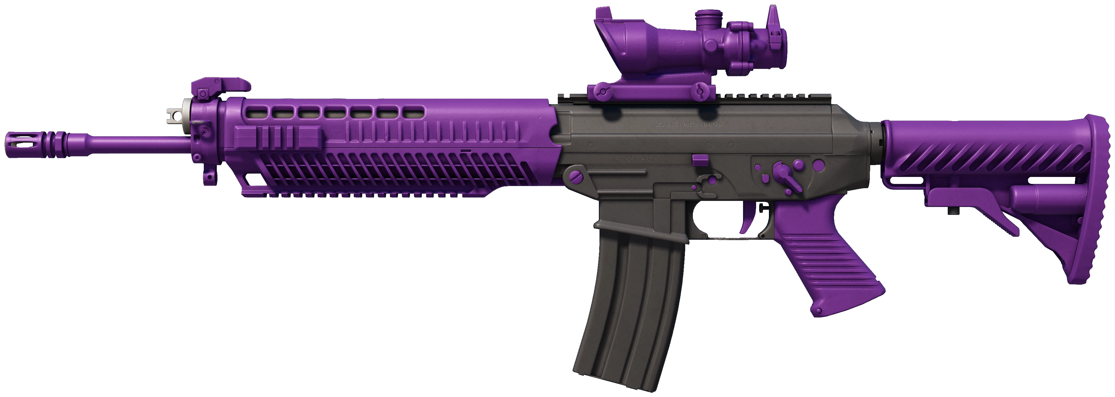 SG 553 | Ultraviolet CS2 skin — open high-resolution image
