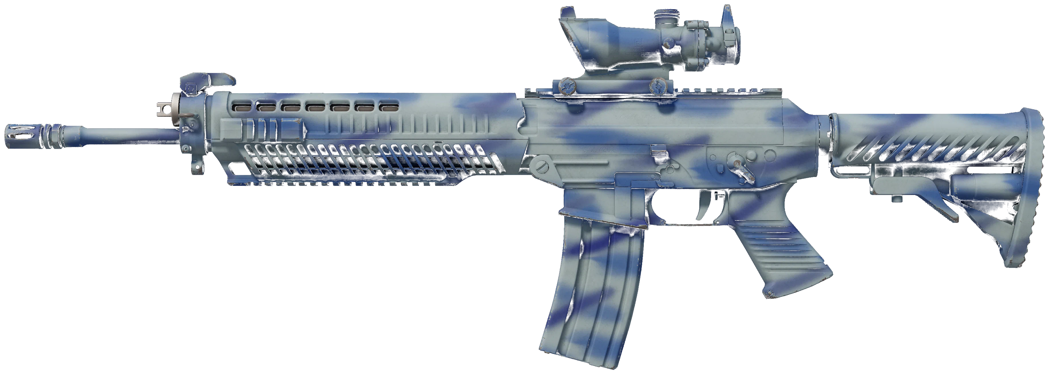 SG 553 | Wave Spray CS2 skin — open high-resolution image
