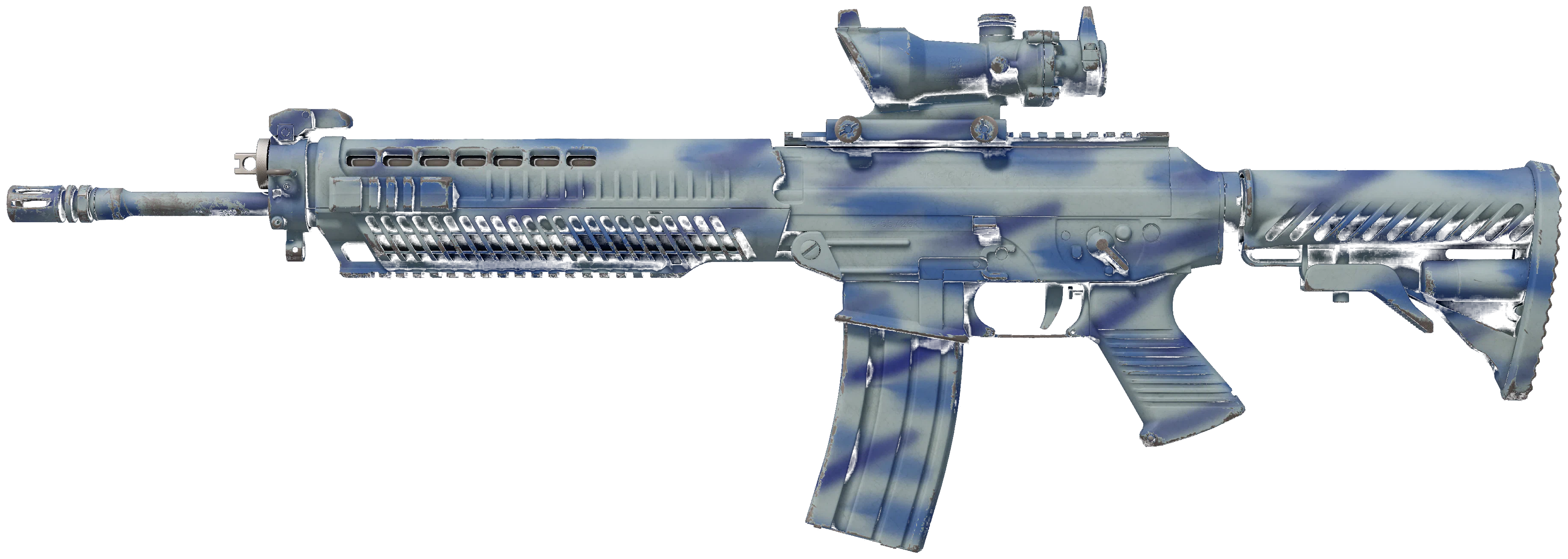SG 553 | Wave Spray representative Minimal Wear wear preview