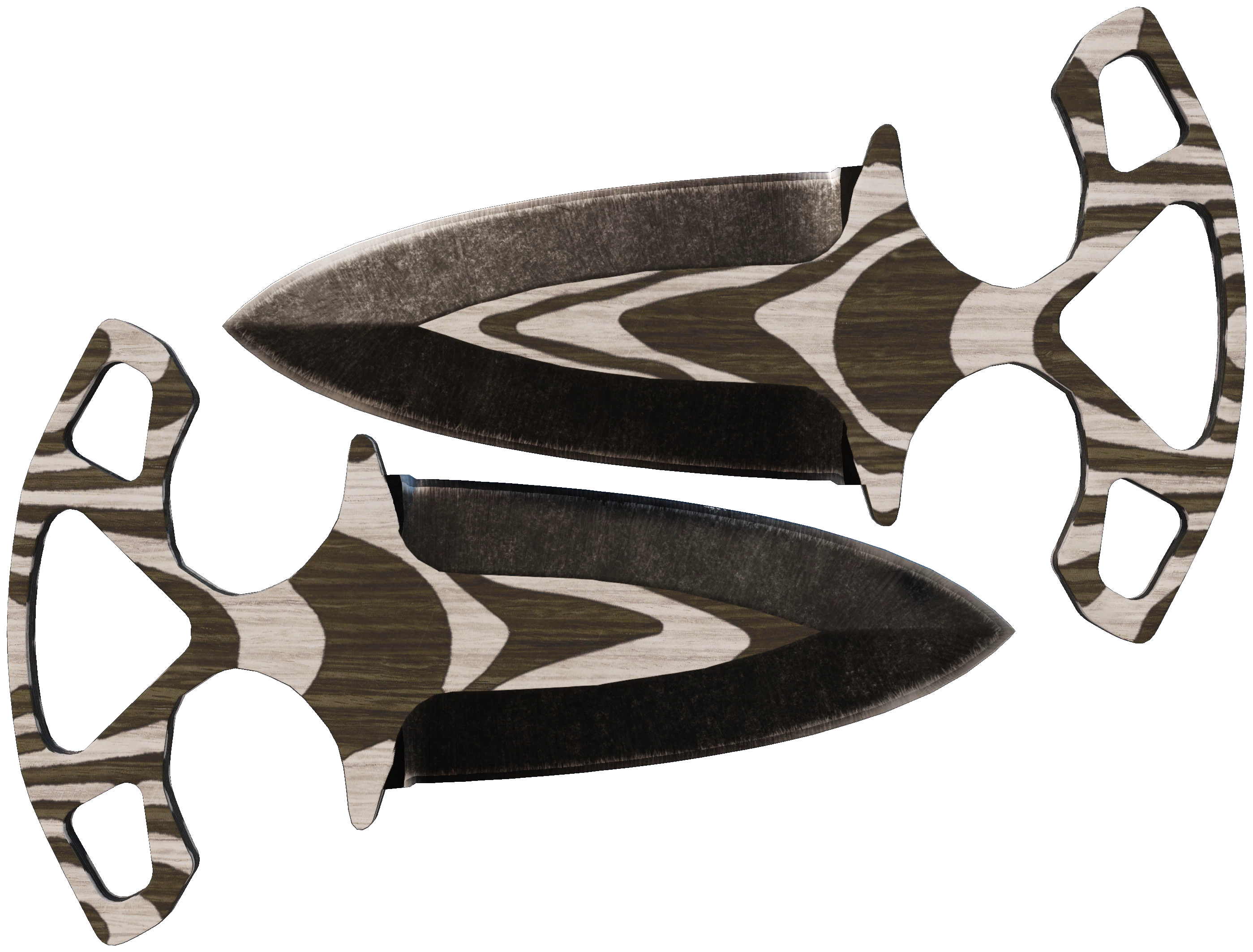 ★ Shadow Daggers | Black Laminate representative Minimal Wear wear preview