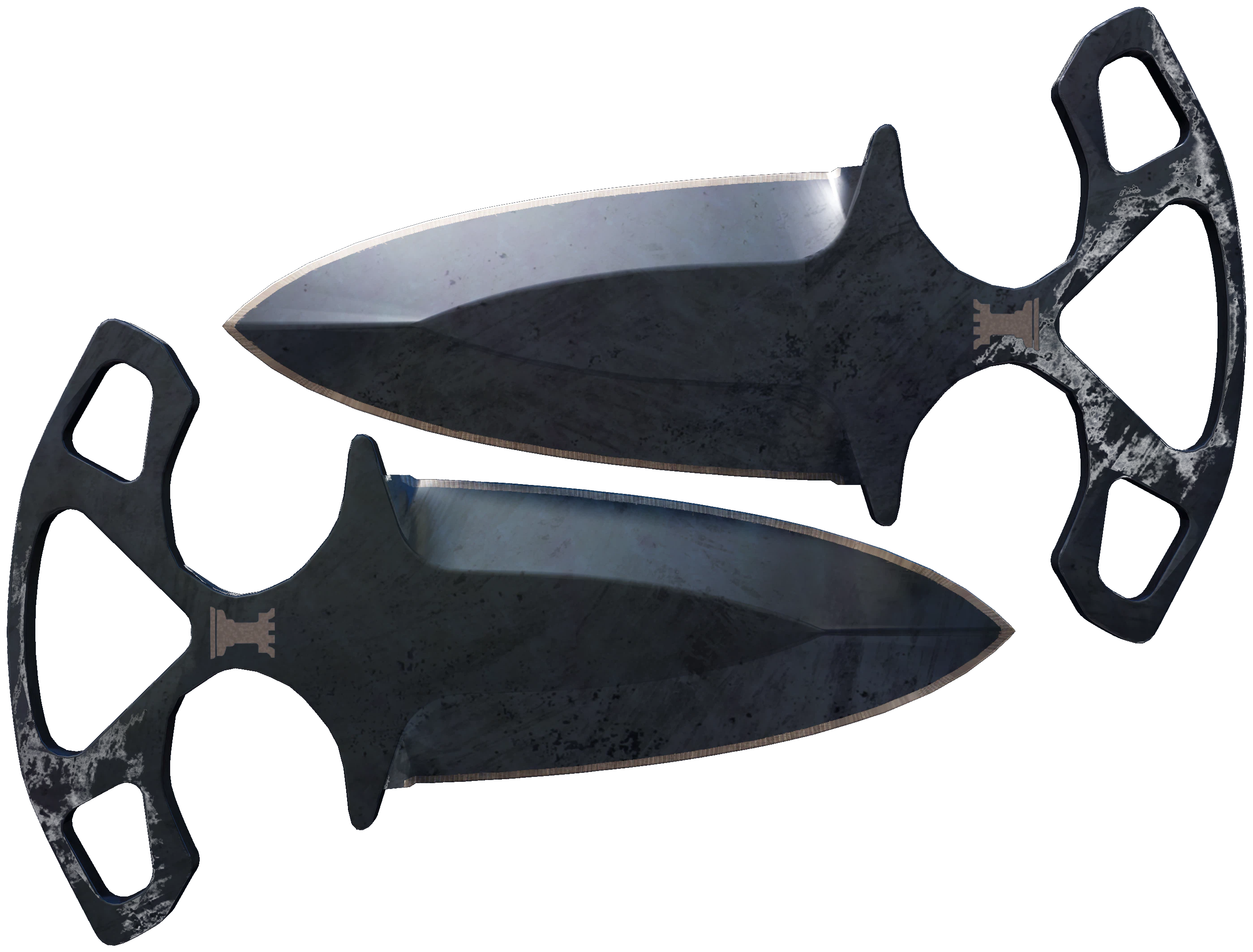 ★ Shadow Daggers | Blue Steel CS2 skin — open high-resolution image