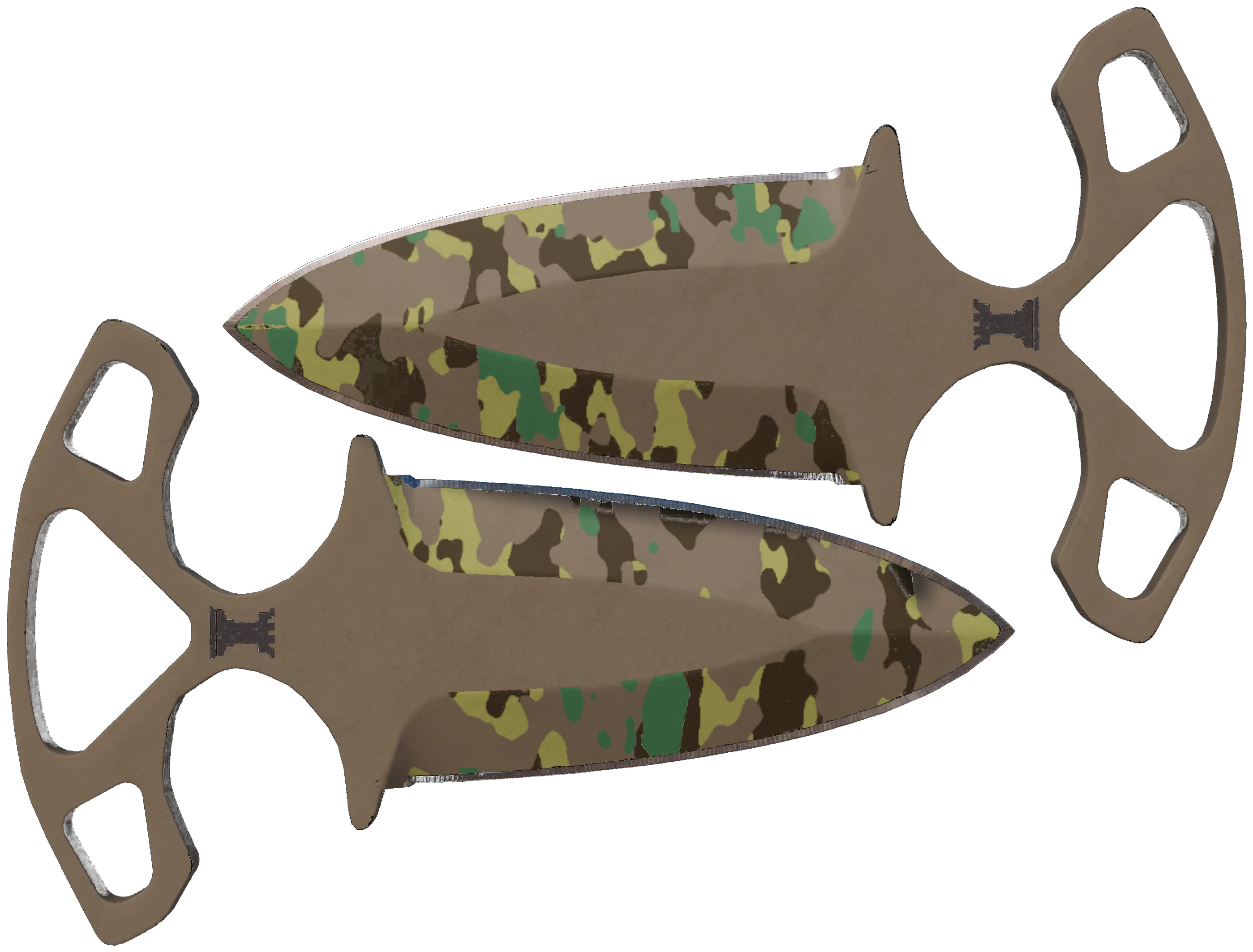 ★ Shadow Daggers | Boreal Forest representative Minimal Wear wear preview