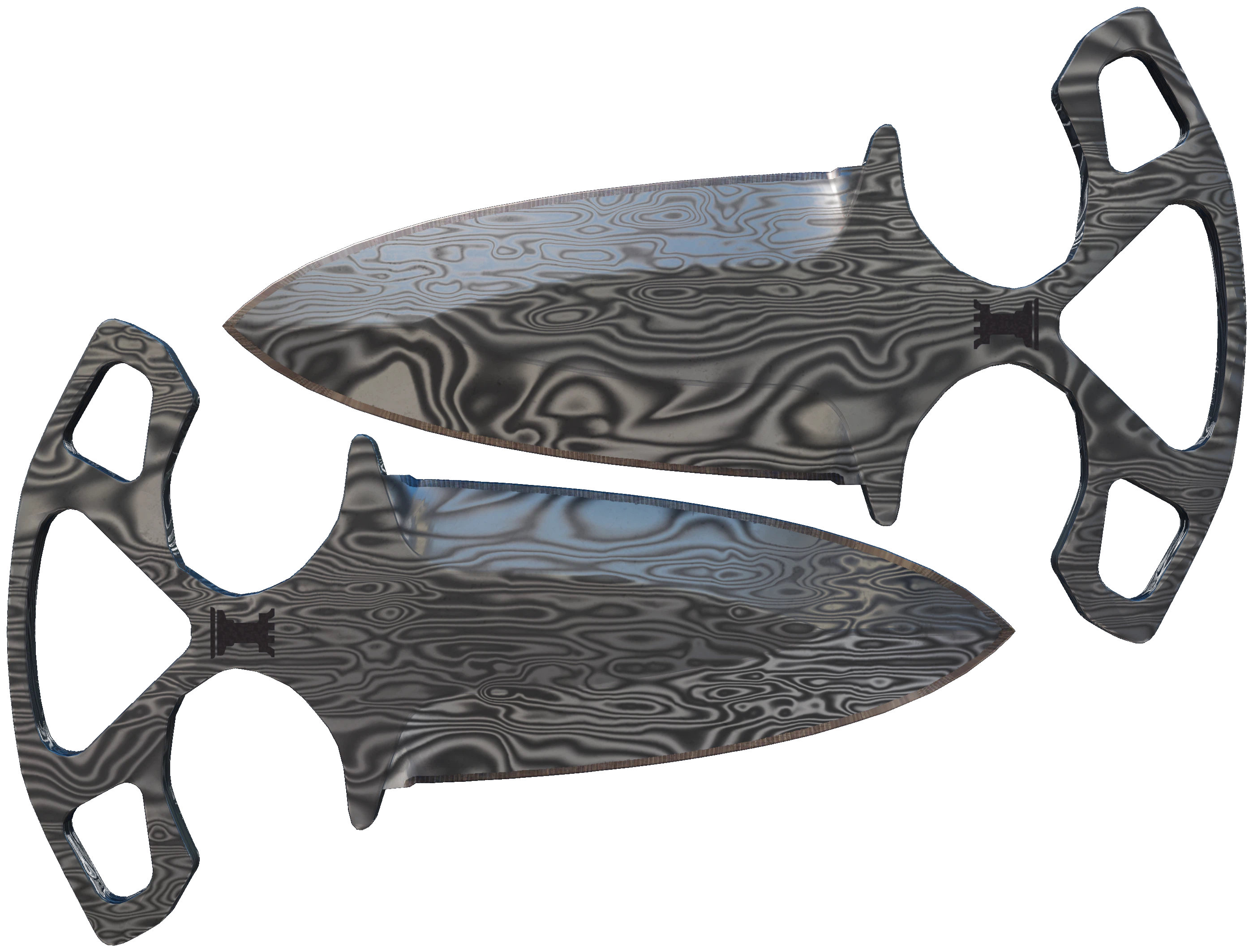 ★ Shadow Daggers | Damascus Steel CS2 skin — open high-resolution image