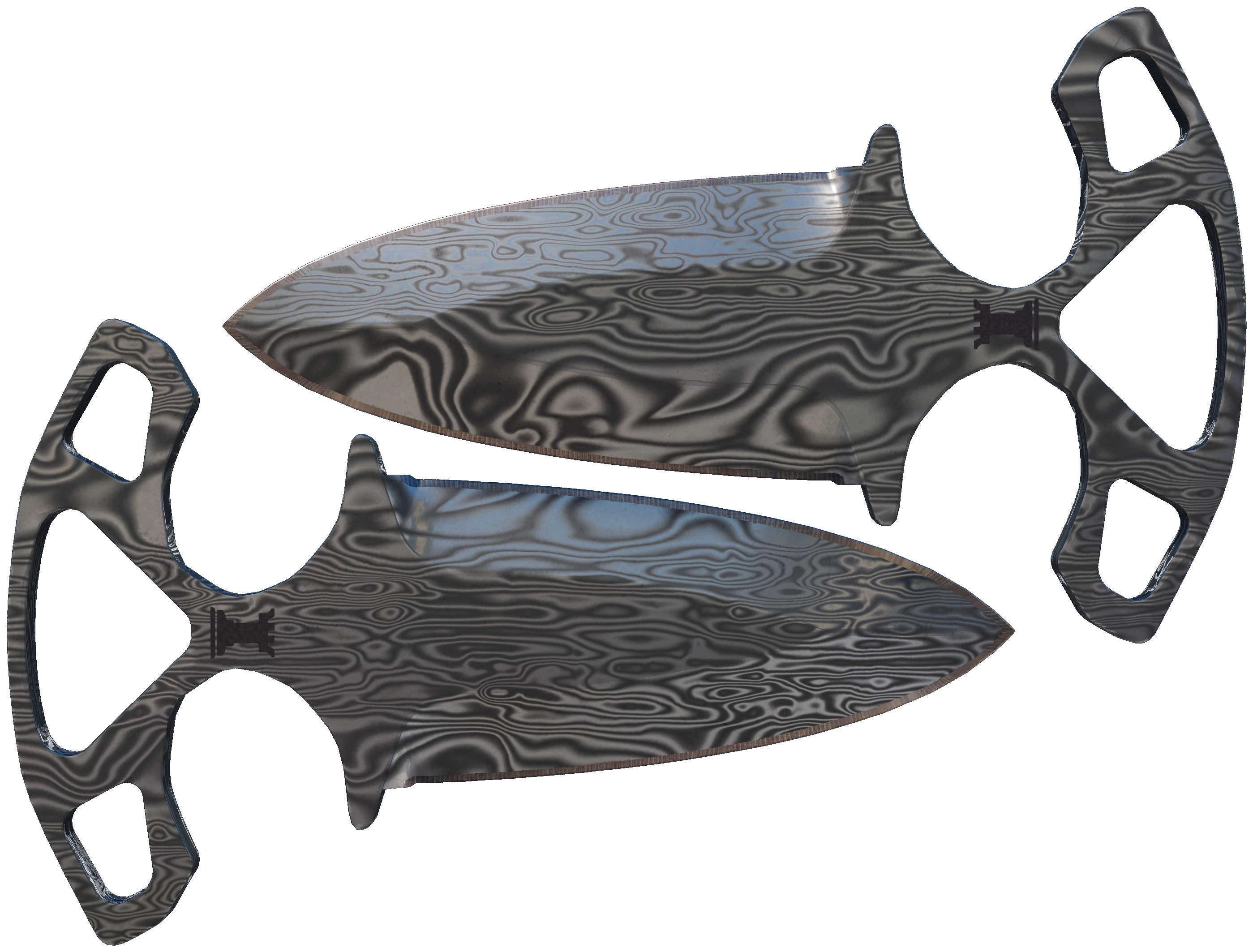 ★ Shadow Daggers | Damascus Steel representative Minimal Wear wear preview