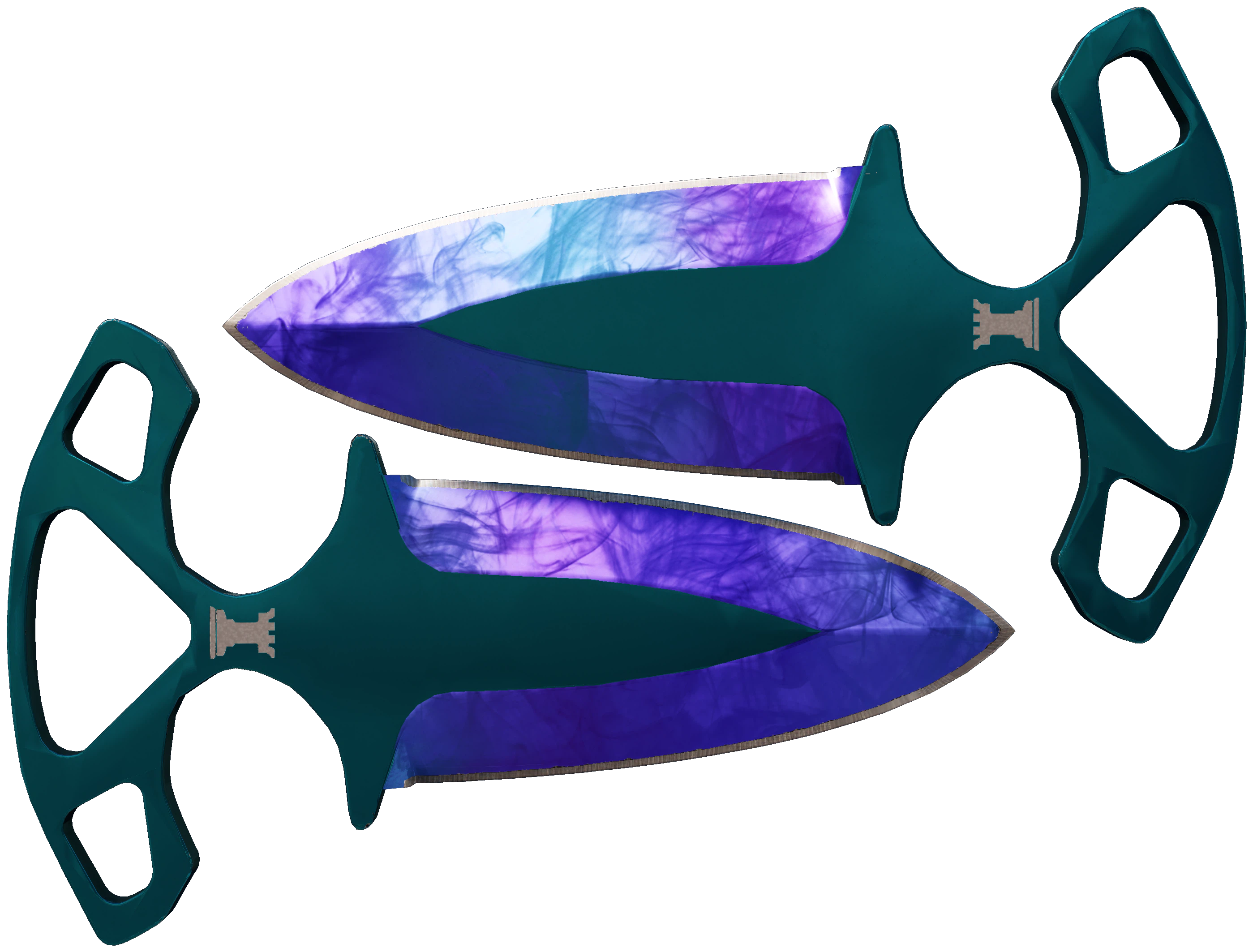 ★ Shadow Daggers | Doppler Sapphire representative Minimal Wear wear preview
