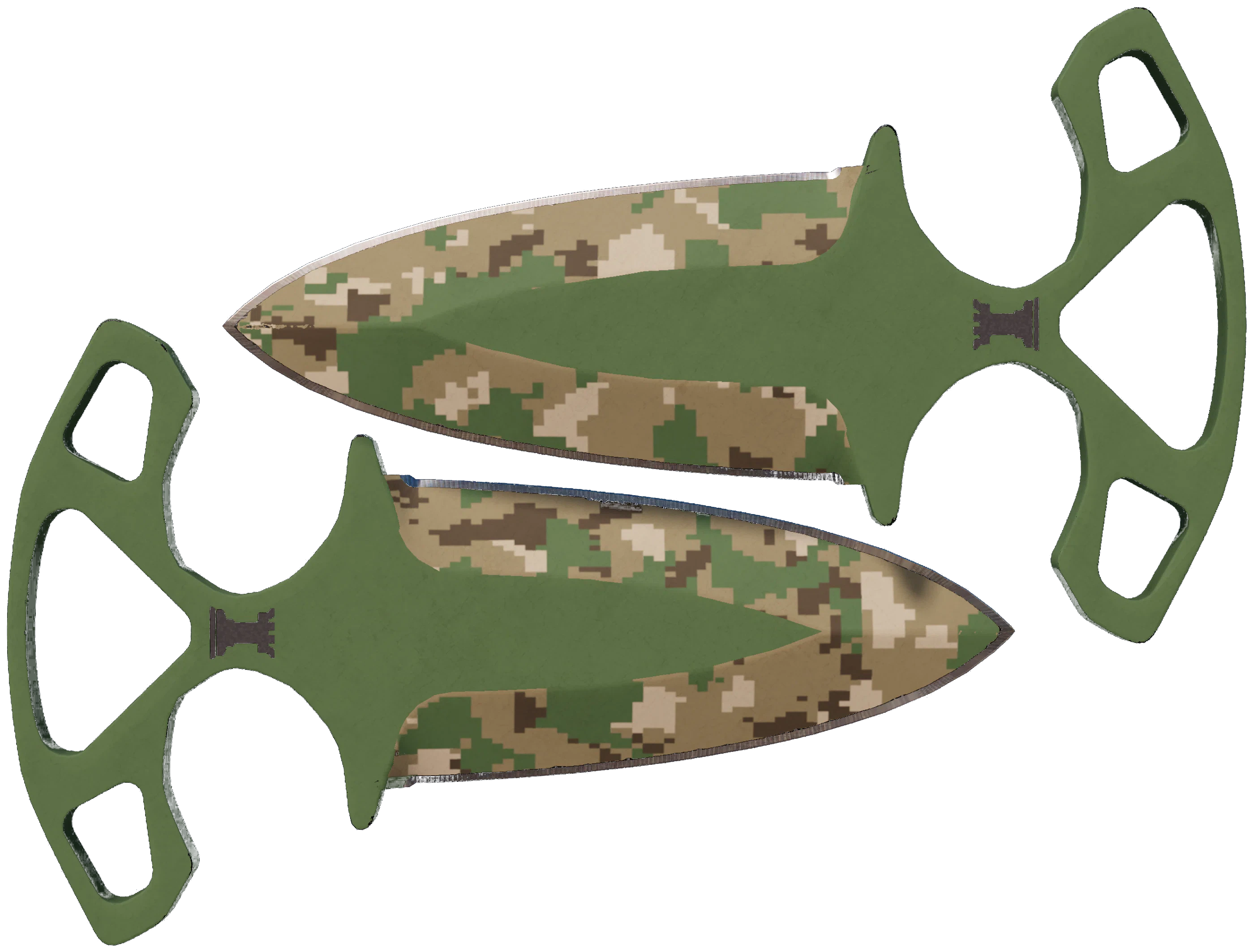 ★ Shadow Daggers | Forest DDPAT representative Minimal Wear wear preview