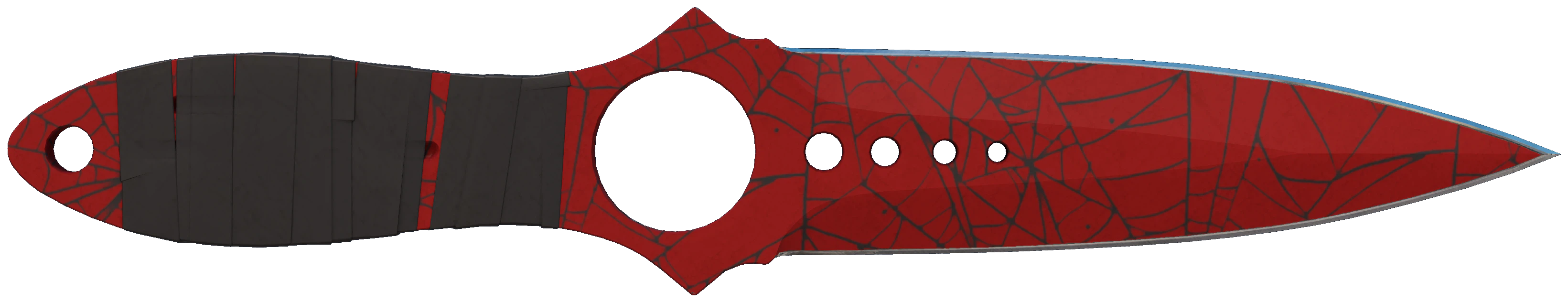★ Skeleton Knife | Crimson Web representative Minimal Wear wear preview
