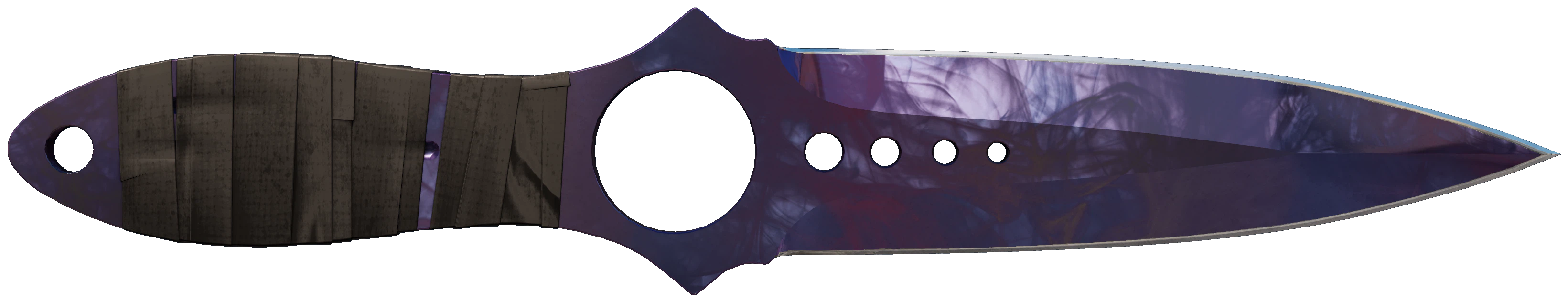 ★ Skeleton Knife | Doppler Black Pearl representative Minimal Wear wear preview
