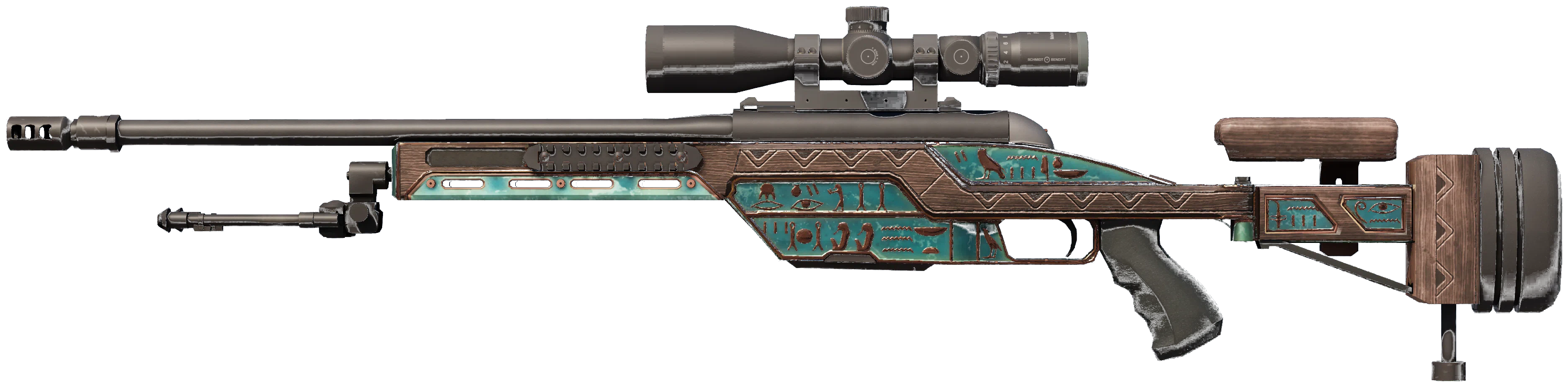 SSG 08 | Azure Glyph CS2 skin — open high-resolution image