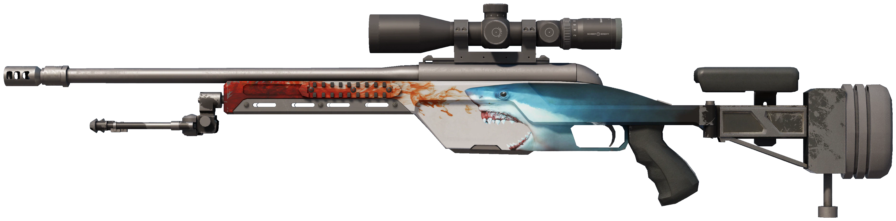 SSG 08 | Blood in the Water CS2 skin — open high-resolution image