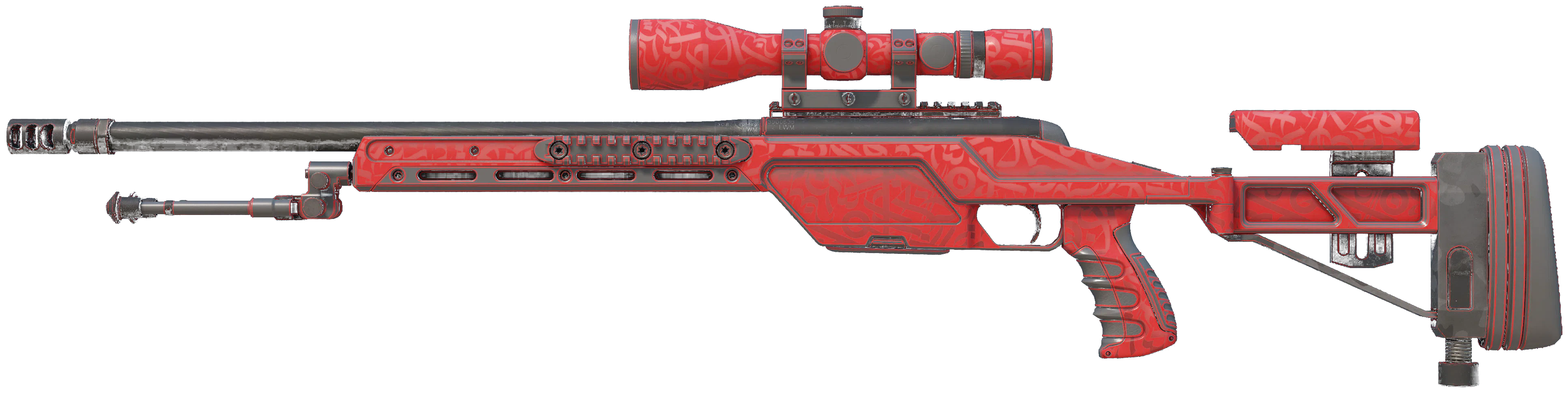 SSG 08 | Calligrafaux CS2 skin — open high-resolution image