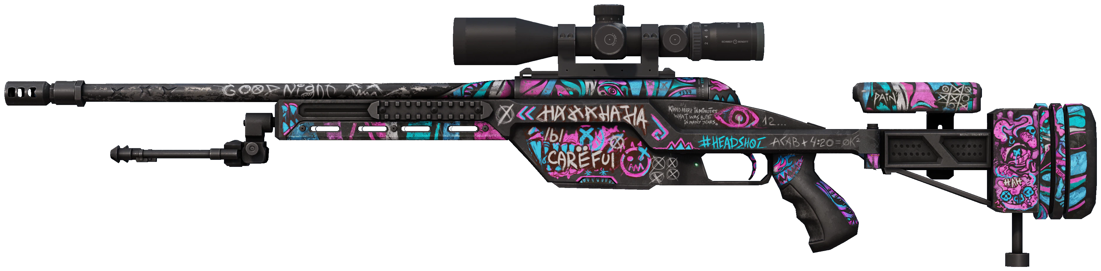 SSG 08 | Fever Dream representative Minimal Wear wear preview