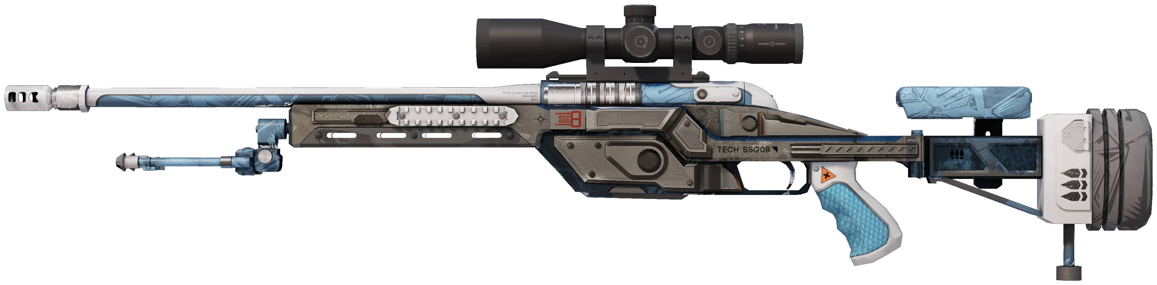 SSG 08 | Ghost Crusader CS2 skin — open high-resolution image