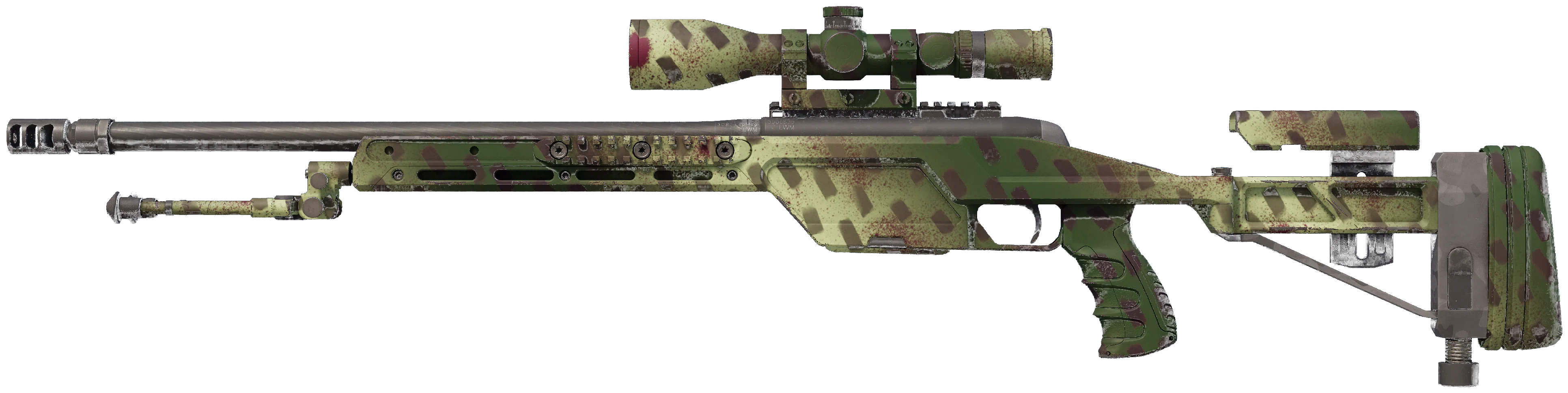 SSG 08 | Lichen Dashed CS2 skin — open high-resolution image