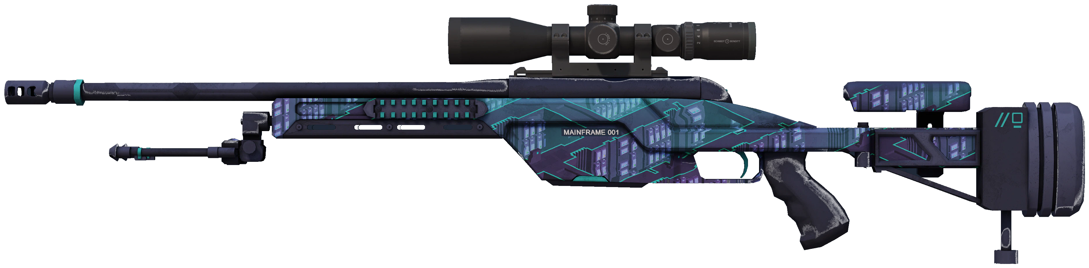 SSG 08 | Mainframe 001 CS2 skin — open high-resolution image