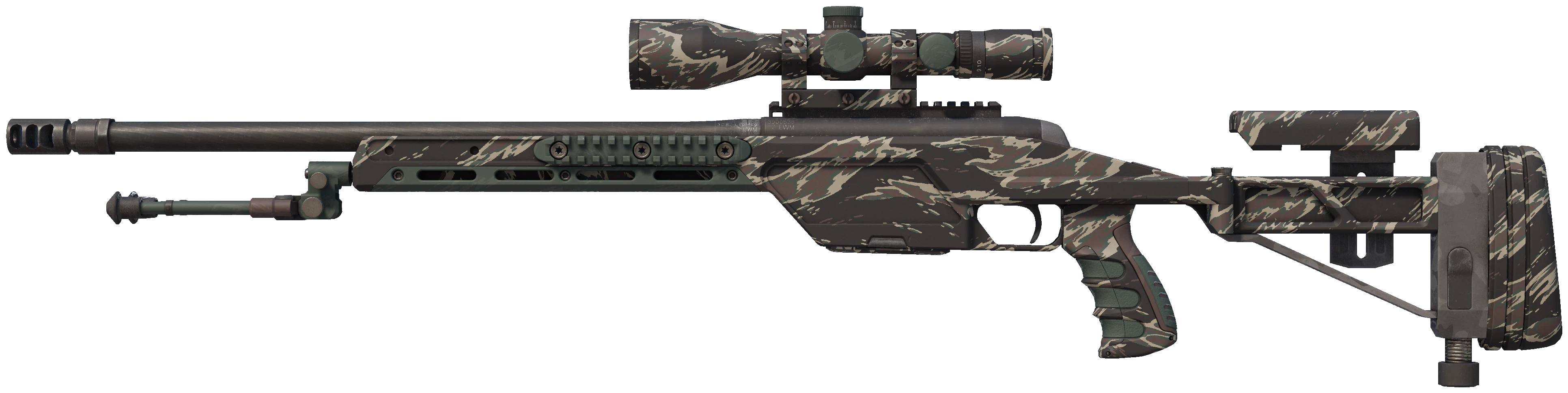 SSG 08 | Tiger Tear CS2 skin — open high-resolution image