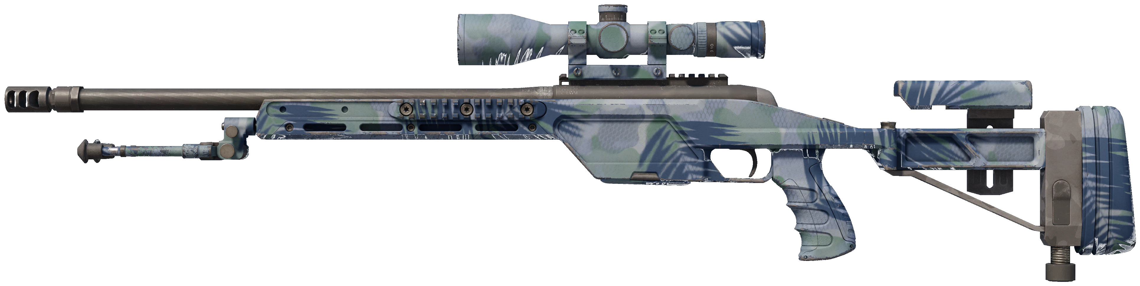 SSG 08 | Tropical Storm representative Minimal Wear wear preview
