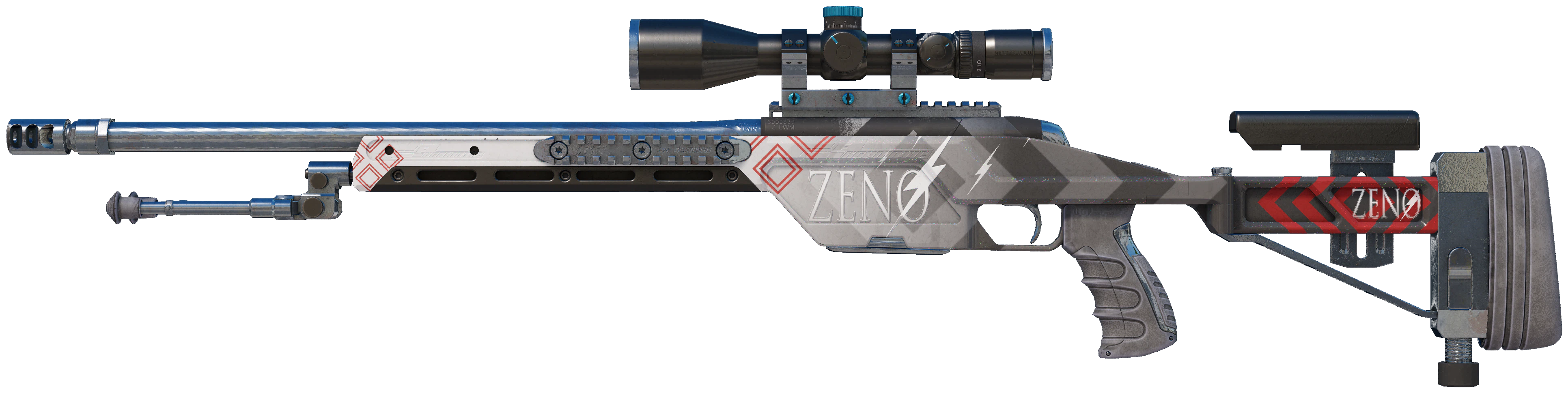 SSG 08 | Zeno representative Minimal Wear wear preview