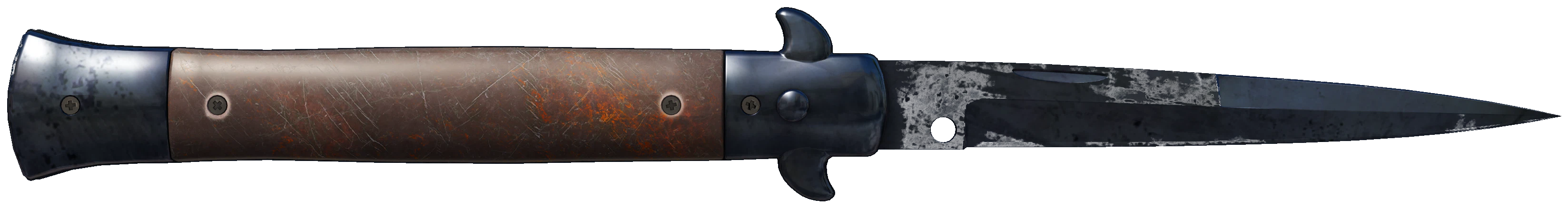 ★ Stiletto Knife | Blue Steel CS2 skin — open high-resolution image
