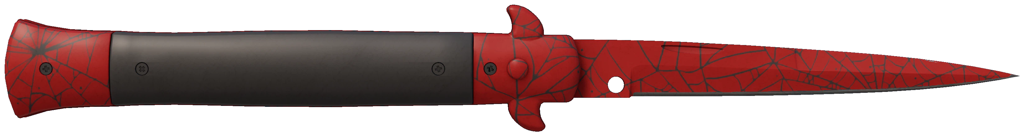★ Stiletto Knife | Crimson Web CS2 skin — open high-resolution image