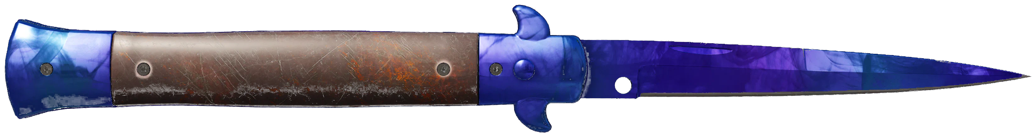 ★ Stiletto Knife | Doppler Sapphire representative Minimal Wear wear preview